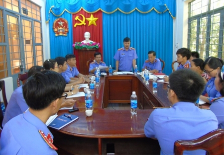 hình buổi kiểm tra