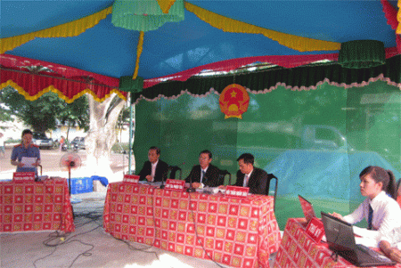 Tổ chức phiên tòa lưu động