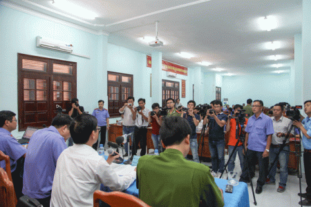 Ảnh họp báo tại VKSND tỉnh Bình Phước