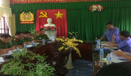 Trực tiếp kiểm sát Trại giam Tống Lê Chân – Bộ Công an