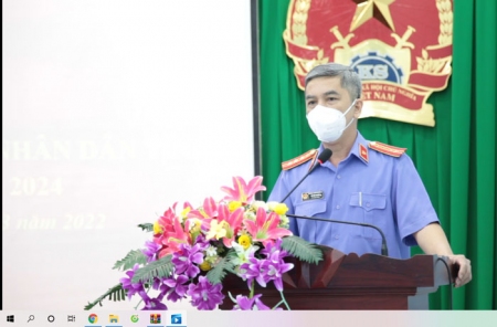 Đ/c Vũ Văn Chương -PVT phat biểu chỉ đạo