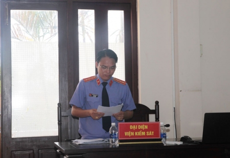 KSVTC -Ngô Văn Đạt công tố tại phiên tòa