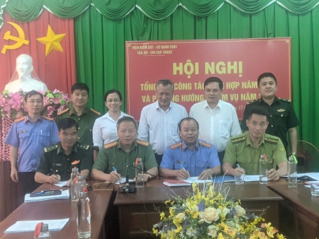 Liên ngành tố tụng huyện Bù Gia Mập tổ chức Hội nghị tổng kết công tác phối hợp năm 2022 và triển khai nhiệm vụ trọng tâm năm 2023