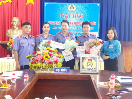 Công đoàn cơ sở Viện kiểm sát nhân dân thị xã Bình Long tổ chức Đại hội Công đoàn lần thứ X, nhiệm kỳ năm 2023 – 2028