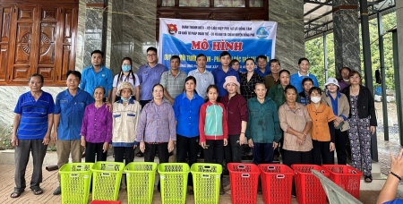 Chi đoàn khối tư pháp – đoàn thể huyện Đồng Phú ra quân chiến dịch tình nguyện hè 2023