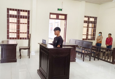 Bị cáo tại phiên tòa