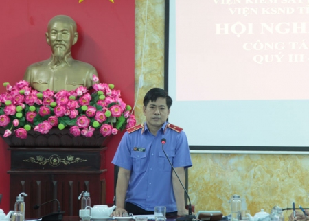 Đ/c Đoàn Văn Bắc phát biểu chỉ đạo Hội nghị
