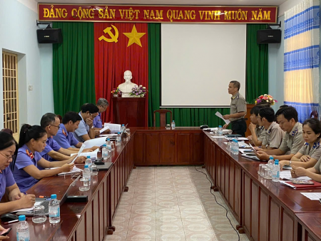 Viện kiểm sát nhân dân tỉnh Bình Phước ban hành Kết luận trực tiếp kiểm sát Cục Thi hành án dân sự tỉnh Bình Phước