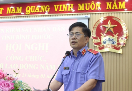 Đ/c Đoàn Văn Bắc phát biểu chỉ đạo Hội nghị