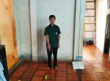 Viện KSND tỉnh Bình Phước tham gia khám nghiệm hiện trường vụ án Hiếp dâm trẻ em