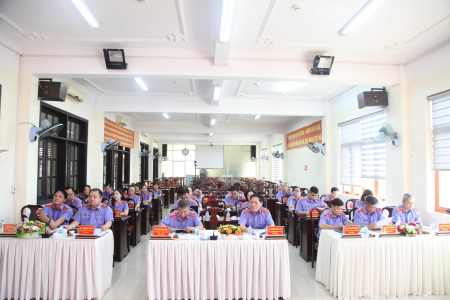 Đoàn kiểm tra Viện kiểm sát nhân dân tối cao kiểm tra việc thực hiện dân chủ ở cơ sở tại Viện kiểm sát nhân dân thành phố Đồng Nai