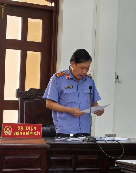 Bản lĩnh Kiểm sát viên tại phiên tòa – Kiên quyết đấu tranh với tội phạm ma túy, bảo vệ sự nghiêm minh của pháp luật