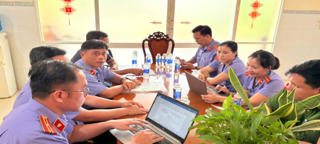 Viện kiểm sát nhân dân khu vực 10, thành phố Đồng Nai xác minh thông tin phản ánh Công ty Bê tông tươi HH có dấu hiệu gây ô nhiễm môi trường