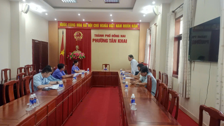 Viện KSND Khu vực 10 - Đồng Nai tiến hành xác minh đơn phản ánh việc đặt cống thoát nước gây xói mòn đất của người dân
