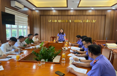 VKSND khu vực 4 tăng cường kiểm sát, nâng cao hiệu quả thi hành án hình sự tại cộng đồng