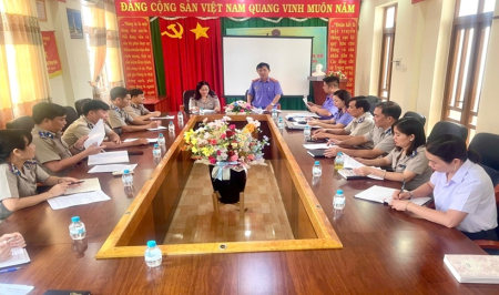 VKSND khu vực 13, thành phố Đồng Nai trực tiếp kiểm sát  hoạt động thi hành án dân sự