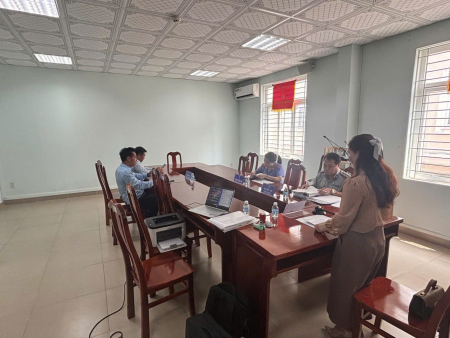 Viện kiểm sát nhân dân khu vực 7 – Đồng Nai thực hiện chức năng kiểm sát Thi hành án dân sự qua buổi bán đấu giá tài sản