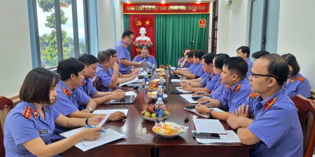Viện KSND thành phố Đồng Nai kiểm tra toàn diện việc thực hiện các nhiệm vụ công tác năm 2026 của Viện KSND Khu Vực 8 – Đồng Nai
