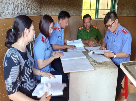 hình buổi kiểm sát