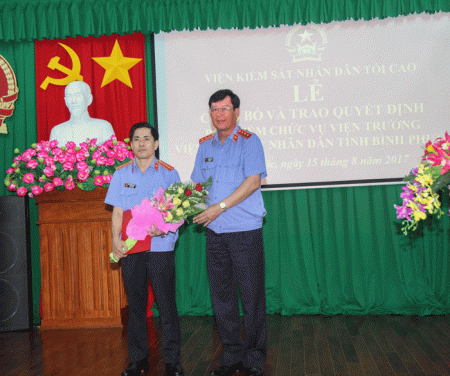 Bổ nhiệm Viện trưởng