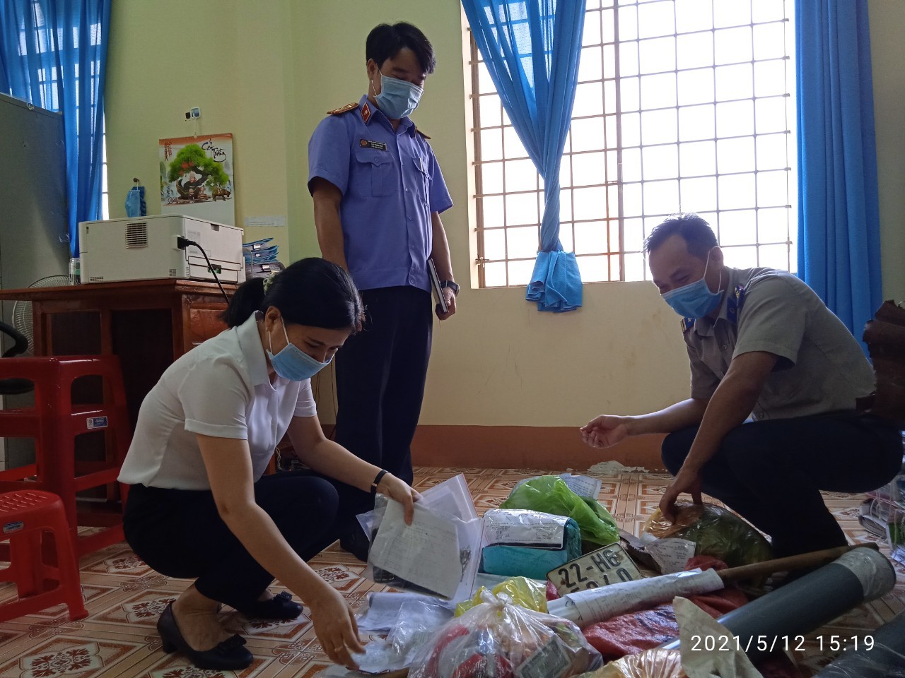 hình buổi kiểm sát