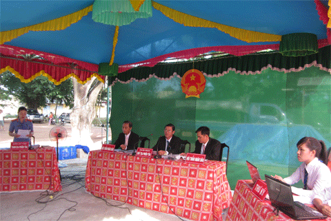 Tổ chức phiên tòa lưu động