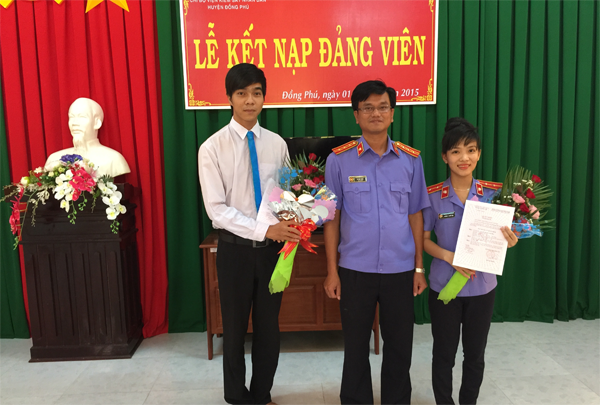 lễ kết nạp Đảng
