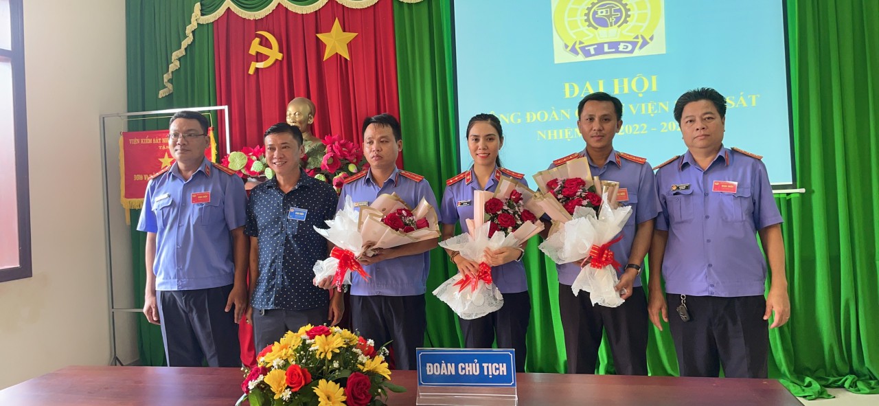 Công đoàn cơ sở Viện kiểm sát nhân dân huyện Hớn Quản tổ chức thành công Đại hội công đoàn lần thứ IV, nhiệm kỳ 2022-2027