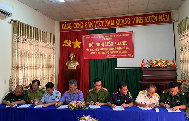 Lễ ký kết Quy chế phối hợp