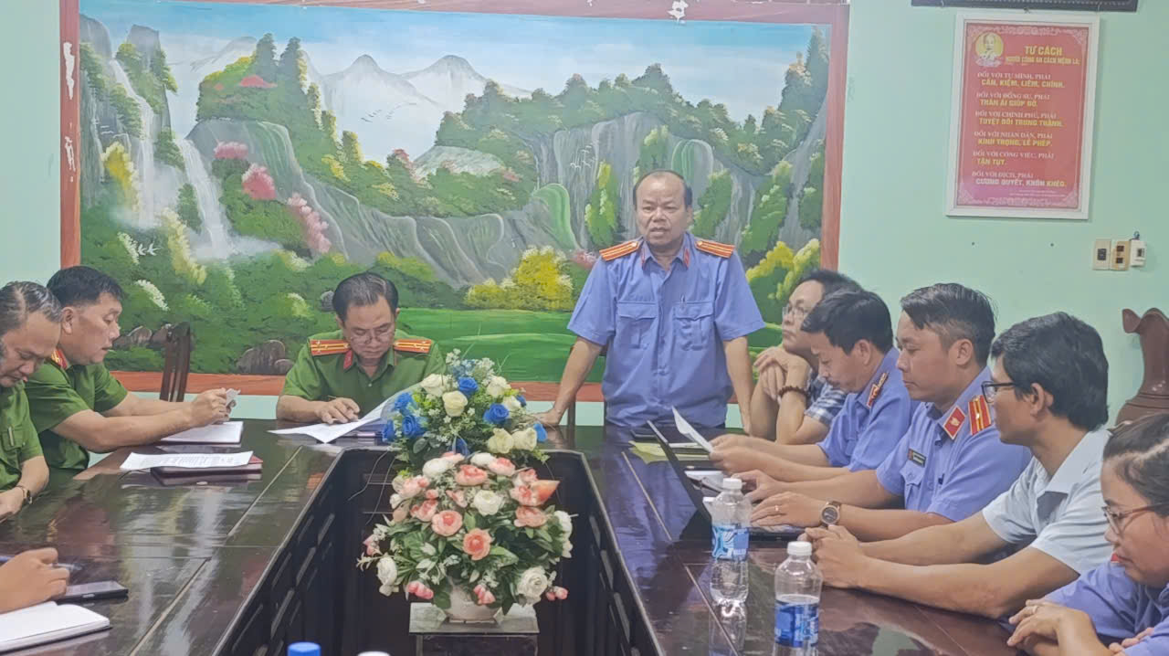 Viện kiểm sát nhân dân tỉnh Bình Phước ban hành Kết luận trực tiếp kiểm sát Trại tạm giam Công an tỉnh Bình Phước