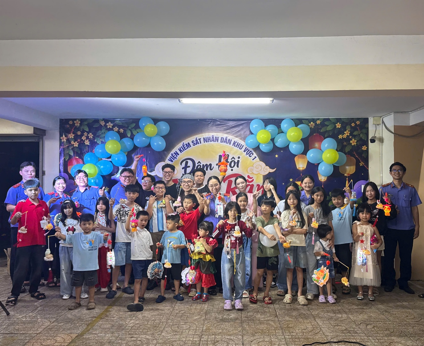 VKSND khu vực 1 – Đồng Nai tổ chức “Đêm hội trăng rằm” cho các cháu thiếu nhi