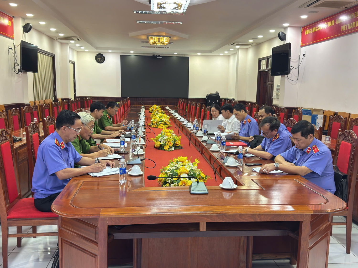 VKSND khu vực 13, TP Đồng Nai tổ chức họp liên ngành giải quyết  các vụ án hình sự phức tạp