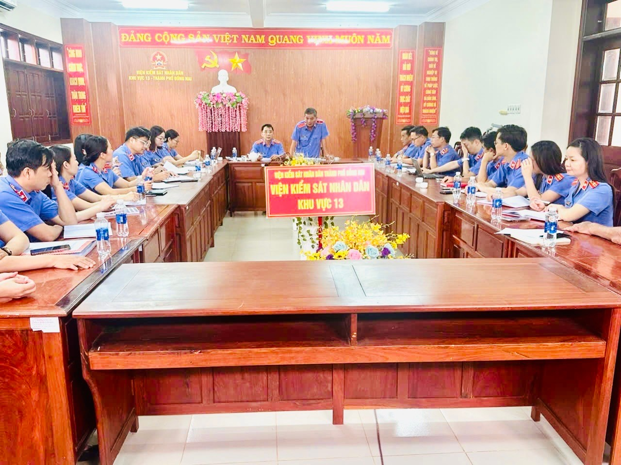 VKSND TP Đồng Nai kiểm tra toàn diện công tác chuyên môn, nghiệp vụ  tại VKSND khu vực 13, TP Đồng Nai