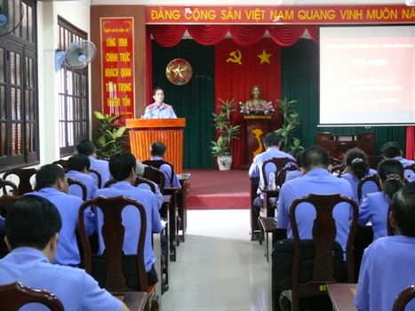 Hội nghị sơ kết cải cách hành chính Ngành kiểm sát Đồng Nai