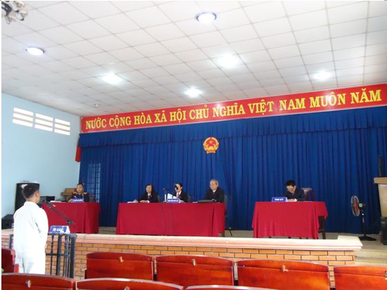 VKSND huyện Thống Nhất phối hợp với TAND tăng cường công tác xét xử lưu động.