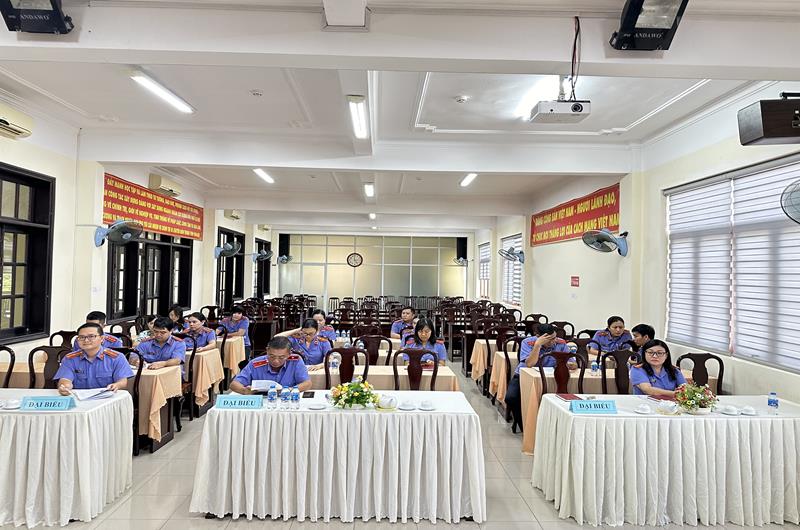 Chi bộ 4 – Đảng bộ Viện kiểm sát nhân dân tỉnh Đồng Nai tổ chức thành công Đại hội lần thứ III, nhiệm kỳ 2025– 2027