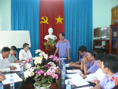 Kiểm sát trực tiếp về công tác Thi hành án dân sự tại Cục Thi hành án dân sự tỉnh Đồng Nai