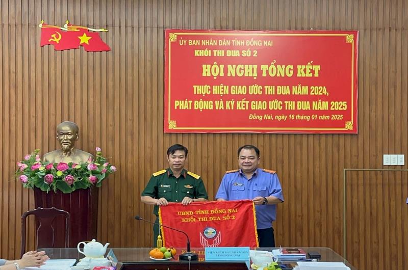 Khối thi đua số 2 tổ chức Hội nghị tổng kết thực hiện giao ước thi đua năm 2024, phát động và ký kết giao ước thi đua năm 2025