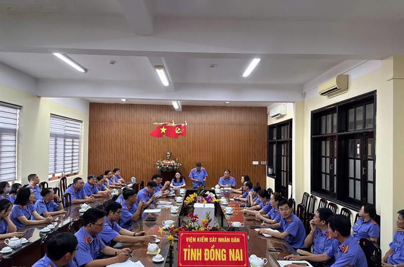 Viện kiểm sát nhân dân tỉnh Đồng Nai tổ chức Buổi bốc thăm lựa chọn ngẫu nhiên người được xác minh tài sản, thu nhập năm 2025