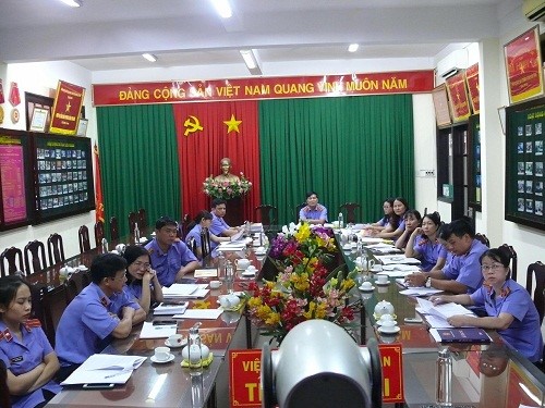 Viện Kiểm sát tỉnh Đồng Nai tổ chức hội nghị Trực tuyến rút kinh nghiệm trong công tác kiểm sát việc giải quyết các vụ án dân sự, hành chính, kinh doanh thương mại, lao động trong ngành Kiểm sát Đồng Nai.