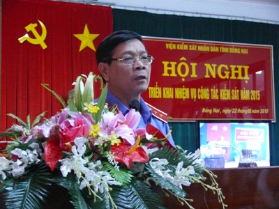 Hội nghị Tổng kết công tác kiểm sát năm 2014 và triển khai nhiệm vụ công tác kiểm sát năm 2015