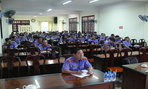Đảng ủy cơ sở Viện kiểm sát nhân dân tỉnh Đồng Nai tổ chức học tập, quán triệt thực hiện Chuyên đề năm 2019