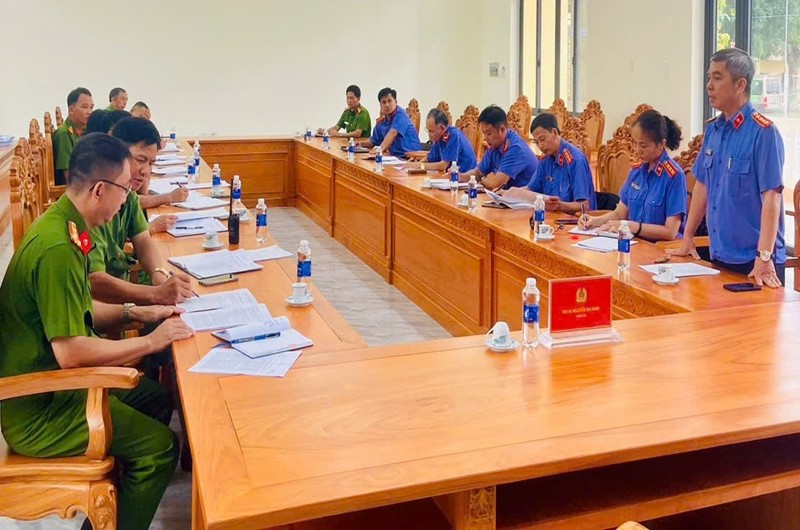 Trực tiếp kiểm sát việc thi hành án phạt tù tại Trại giam Tống Lê Chân- Bộ Công an 06 tháng cuối năm 2025