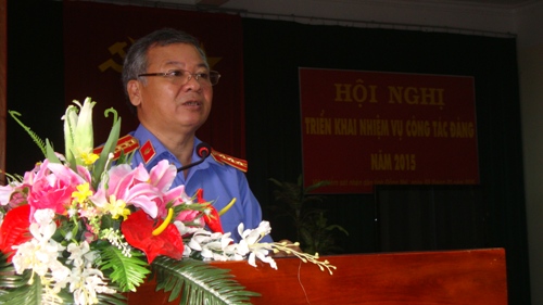 HỘI NGHỊ TỔNG KẾT CÔNG TÁC ĐẢNG BỘ VIỆN KIỂM SÁT TỈNH