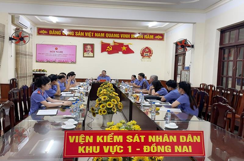 Cụm thi đua số 1 – Viện kiểm sát nhân dân tỉnh Đồng Nai tổ chức Hội nghị tổng kết công tác thi đua, khen thưởng năm 2025