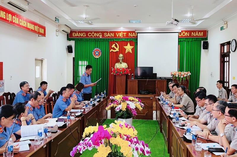 Viện kiểm sát nhân dân tỉnh Đồng Nai công bố Kết luận trực tiếp kiểm sát đối với Cơ quan Thi hành án dân sự tỉnh