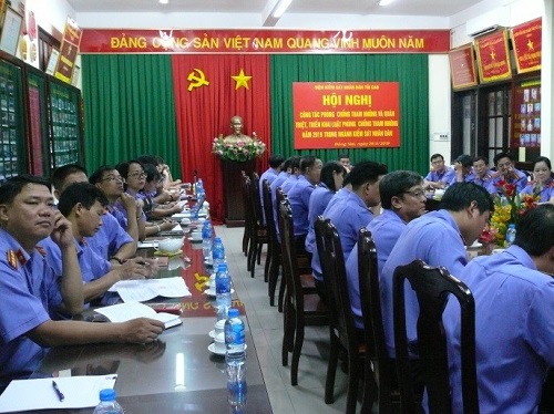 Hội nghị quán triệt, triển khai luật phòng, chống tham nhũng năm 2018