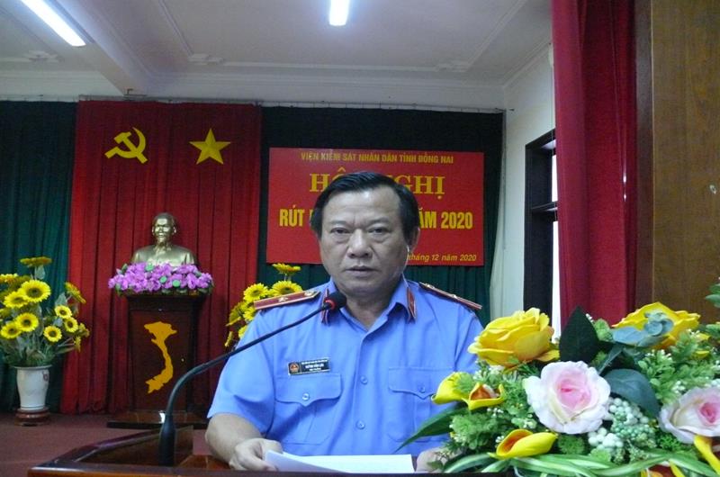 Viện kiểm sát nhân dân tỉnh Đồng Nai tổ chức hội nghị rút kinh nghiệm trong công tác năm 2020.
