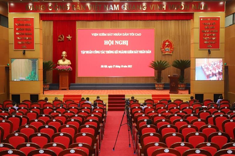 VKSND tỉnh Đồng Nai tham gia Hội nghị tập huấn trực tuyến Công tác Thống kê ngành Kiếm sát nhân dân