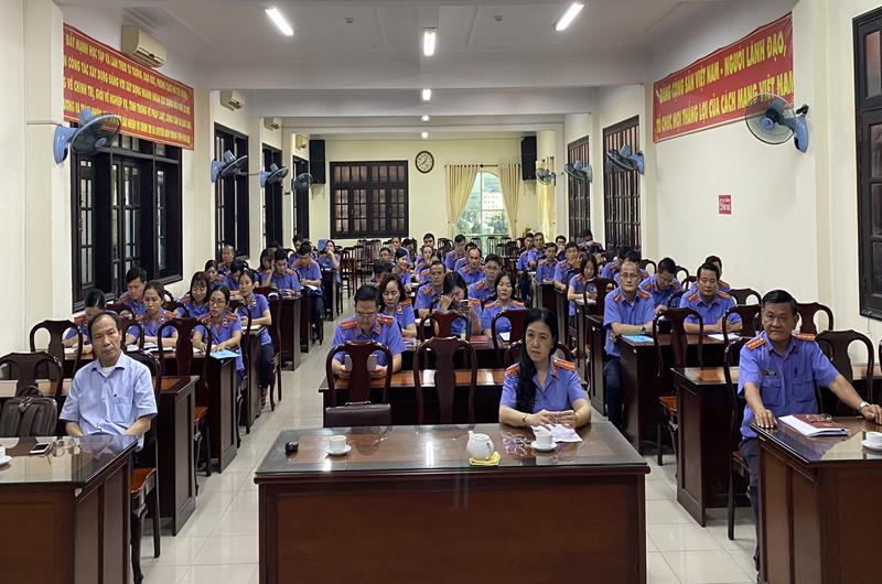 VKSND tỉnh Đồng Nai tổ chức lớp tập huấn “Kỹ năng tranh tụng của Kiểm sát viên tại phiên tòa Hình sự sơ thẩm và phúc thẩm”.
